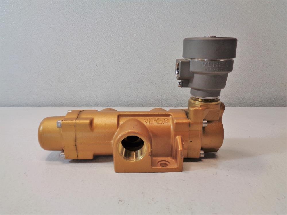 Versa 1" 3-Way Brass Solenoid Valve VGS-3729-MS-XDBS1-16B-44-D024